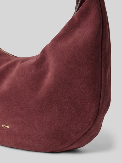 Abro Handtasche aus Leder mit Tragehenkel Modell 'NANA' Dunkelrot 3