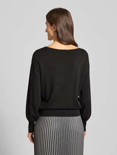 B.Young Gebreide pullover met sierknopen, model 'MOBBE'  - 5