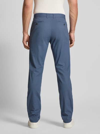 MCNEAL Slim fit broek met achterzakken Bleu - 5
