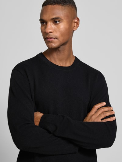 CK Calvin Klein Strickpullover aus reinem Kaschmir Black 3