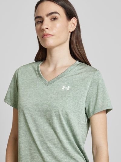 Under Armour T-Shirt mit V-Ausschnitt Schilf 3