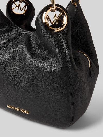 MICHAEL Michael Kors Torebka z aplikacją z logo model ‘LILLIE’ Czarny 3