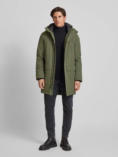 Tom Tailor Denim Wasserabweisender Parka Oliv 1