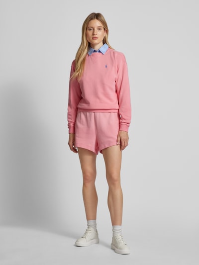 Polo Ralph Lauren Sweatshirt mit Logo-Stitching Pink 1