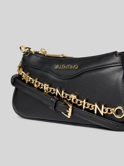 VALENTINO BAGS Schoudertas met labelapplicatie, model 'ELLY' Zwart - 2
