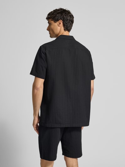 Christian Berg Men Regular Fit Freizeithemd mit 1/2-Arm Black 5