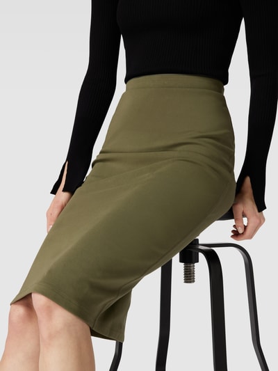 Marc O'Polo Midirok met elastische band Kaki - 3