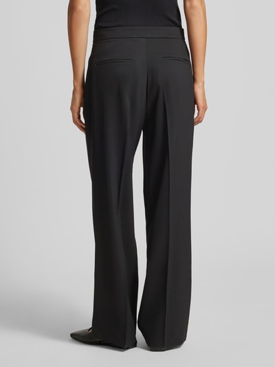 Calvin Klein Womenswear Wide leg pantalon met bandplooien Zwart - 5