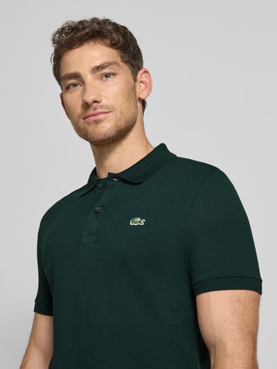 Lacoste Slim Fit Poloshirt aus reiner Baumwolle Bottle 3