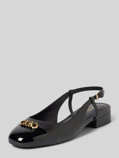 MICHAEL Michael Kors Ballerinas mit Fesselriemen Modell 'PERLA' Black 1