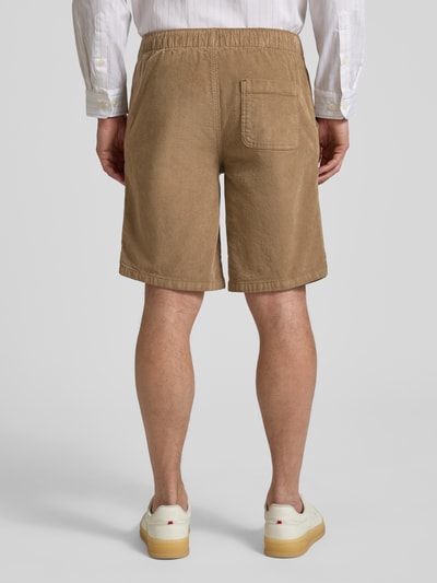 Redefined Rebel Regular Fit Shorts mit Tunnelzug Modell 'Joey' Beige 5