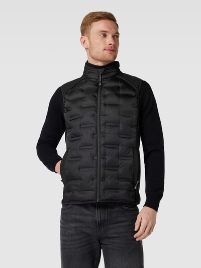 MCNEAL Gilet met opstaande kraag Zwart - 4