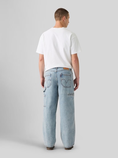 Levi's® Wide Leg Baggy Jeans aus reiner Baumwolle Modell 'UTILITY' Hellblau 4