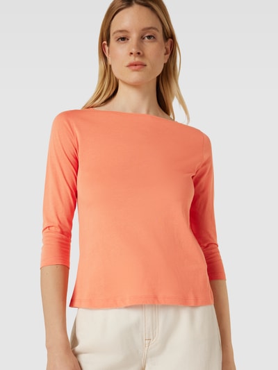 Lanius Longsleeve aus reiner Baumwolle Apricot 3