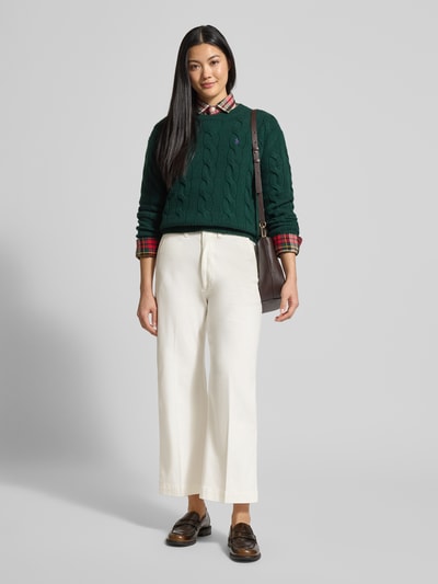 Polo Ralph Lauren Cropped Chino mit Paspeltaschen am Gesäß Ecru 1