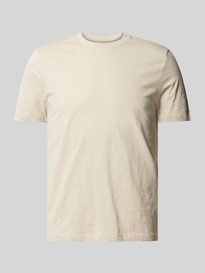 MCNEAL T-Shirt mit Stehkragen Beige 2