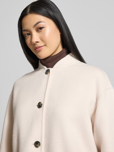 Tommy Hilfiger Bomberka w kroju regular fit z mieszanki wełny Biały 3