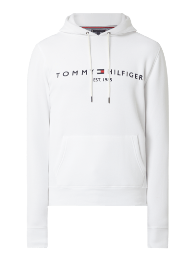 Tommy Hilfiger Hoodie mit Logo Weiss 2