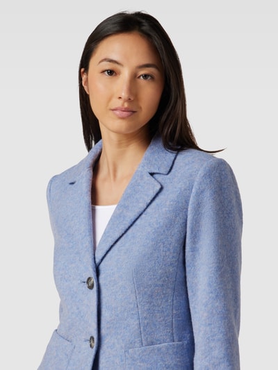 Betty Barclay Blazer mit Eingrifftaschen Hellblau Melange 3