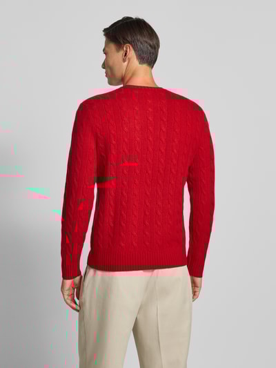 Polo Ralph Lauren Regular Fit Strickpullover aus Woll-Kaschmir-Mix Rot 5