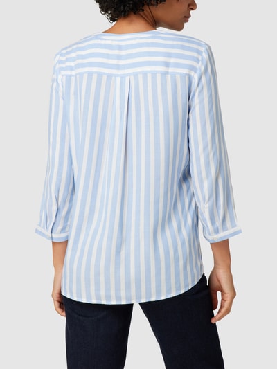 Tom Tailor Bluse mit Streifenmuster Hellblau 5