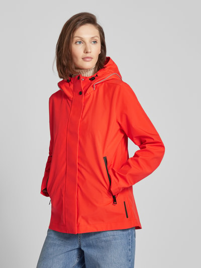 Fuchs Schmitt Softshell-jack met capuchon Rood - 4