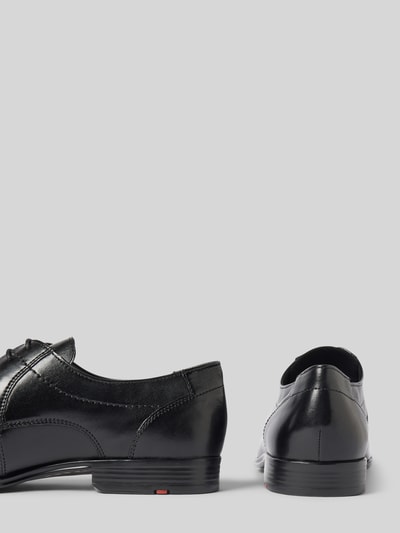 Lloyd Leren derbyschoenen met siernaden, model 'CORE' Zwart - 2