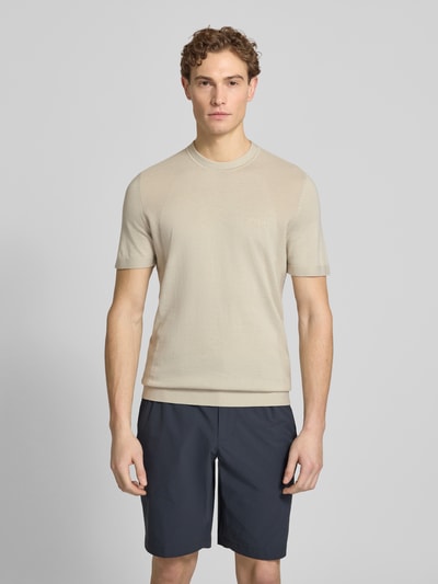 BOSS Green Regular Fit T-Shirt aus Baumwoll-Mix Modell 'MOMENTUM-LITE' Sand 4