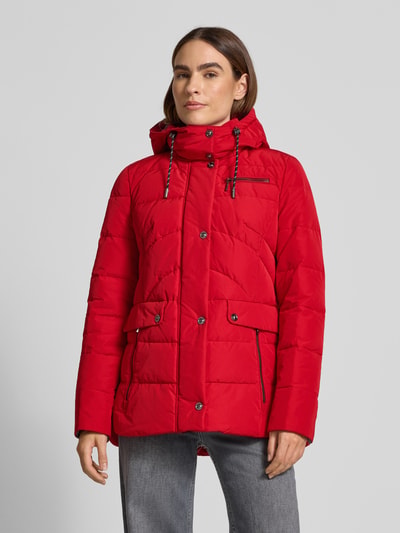 Gil Bret Steppjacke mit Reißverschlusstaschen Rot 4