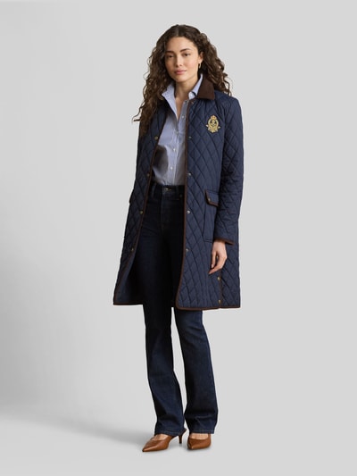 Lauren Ralph Lauren Regular Fit Steppmantel mit Logo-Stitching Marine 4