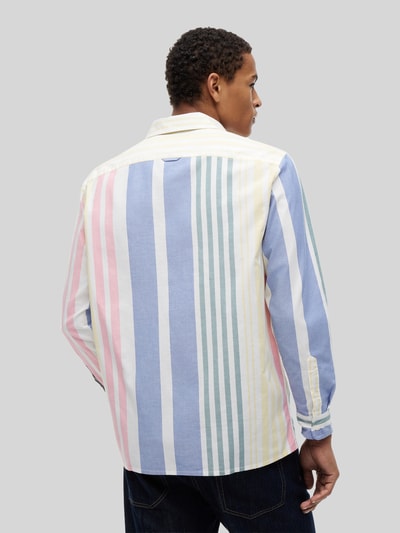 Tommy Jeans Relaxed Fit Freizeithemd aus reiner Baumwolle Bleu 5