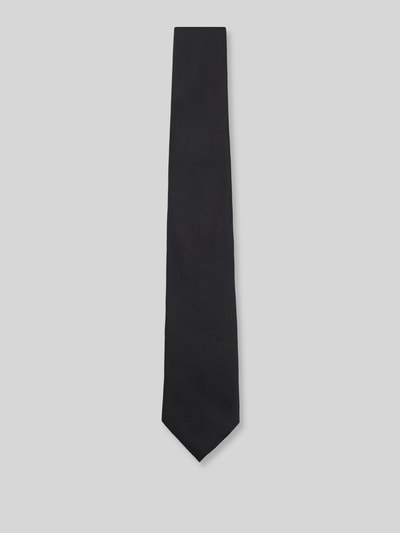 BOSS Krawatte aus Seiden-Mix Modell 'H-Tie 8 CM-ONE' Black 1