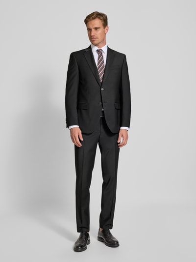 Pierre Cardin Anzug mit Reverskragen Black 1