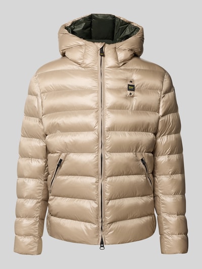 Blauer Usa Kurtka pikowana z zamkiem błyskawicznym dwustronnym model ‘ADAMS’ Piaskowy 2