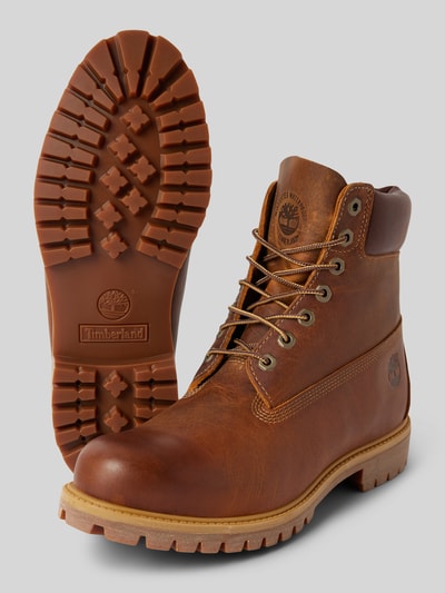 Timberland Veterboots van echt leer Middenbruin - 4