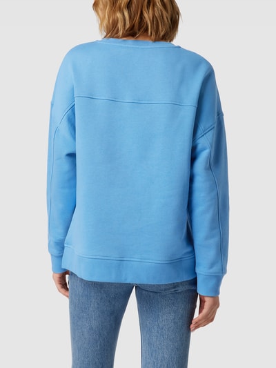 Tommy Hilfiger Sweatshirt mit Label-Stitching Modell 'TONAL' Hellblau 5