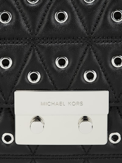 MICHAEL Michael Kors Crossbody Bag aus Leder mit Grommets Black 2