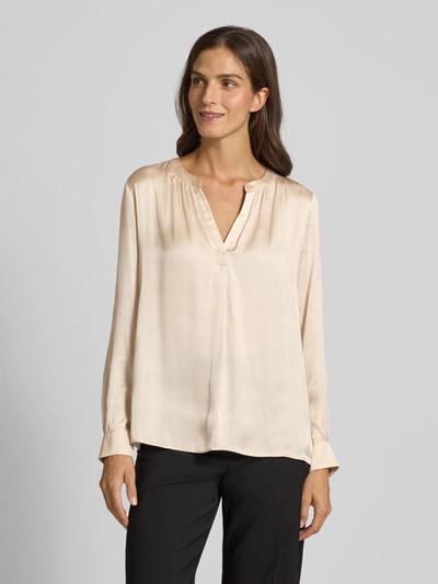 Betty Barclay Bluzka z dekoltem w serek Beżowy 4