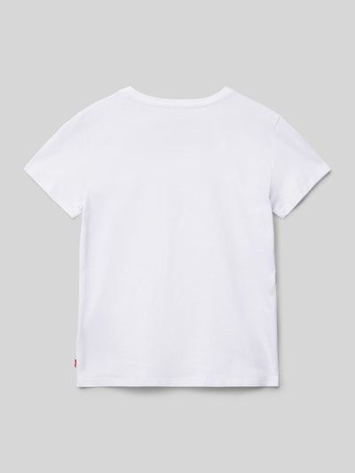 Levi’s® Kids T-Shirt mit Label-Detail Weiss 3