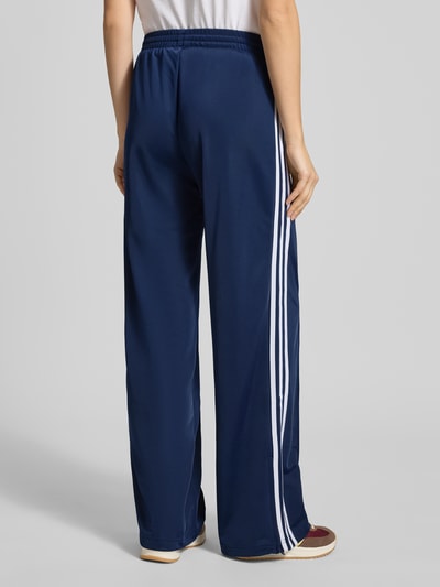 adidas Originals Trainingsbroek met logo en elastische band, model 'FIREBIRD' Donkerblauw - 5