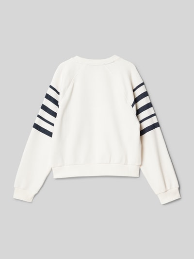 Tommy Hilfiger Teens Sweatshirt mit Label-Stitching Weiss 3