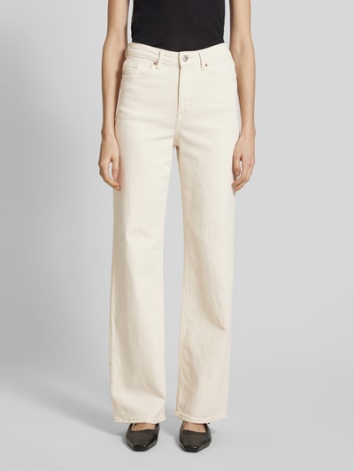 Vero Moda Loose fit jeans met katoen, model 'TESSA' Offwhite - 4