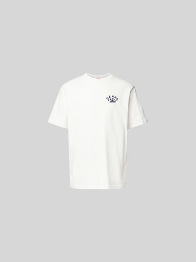 Kenzo T-Shirt aus reiner Baumwolle Offwhite 2