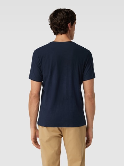 MCNEAL T-shirt in gemêleerde look Donkerblauw - 5