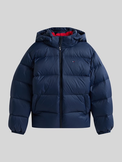 Tommy Jeans Relaxed Fit Daunenjacke mit Kapuze Dunkelblau 2