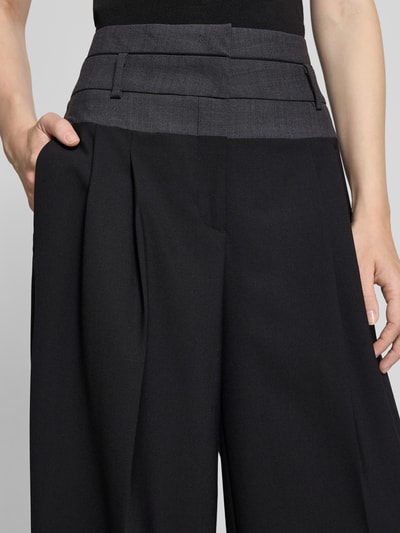 Cambio Stoffhose mit Gesäßtaschen Modell 'EVELIN' Black 3