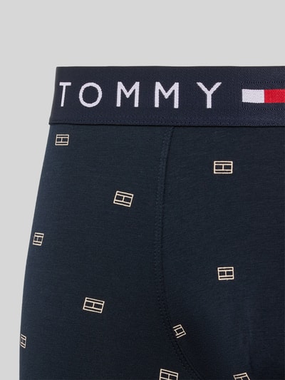 Tommy Hilfiger Trunks mit elastischem Label-Bund Marine 2