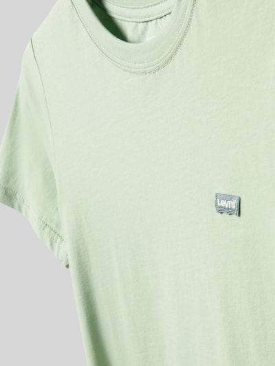 Levi’s® Kids Regular Fit T-Shirt aus reiner Baumwolle Modell 'BATWING CHEST' Lind 2