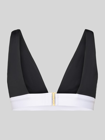 Lauren Ralph Lauren Bikini-Oberteil mit Kontrastbund Black 3