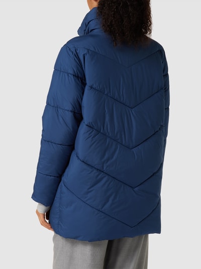 Jake*s Casual Steppjacke mit Stehkragen Dunkelblau 5